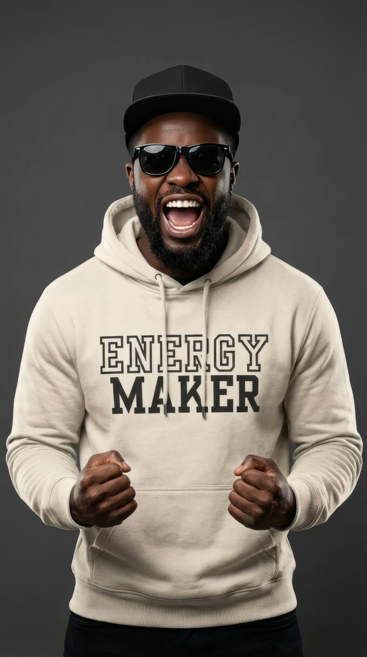 ENERGY MAKER HOODIE SAND