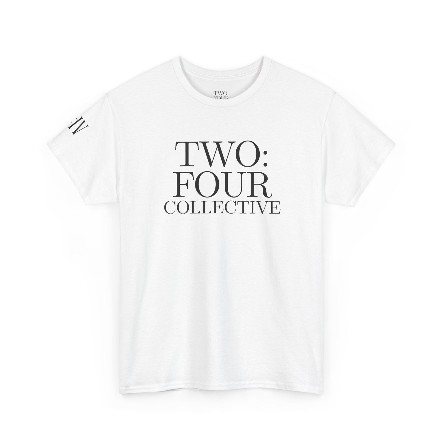 TWO FOUR COLLECTIVE CLASSIC LOGO TEE WHITE
