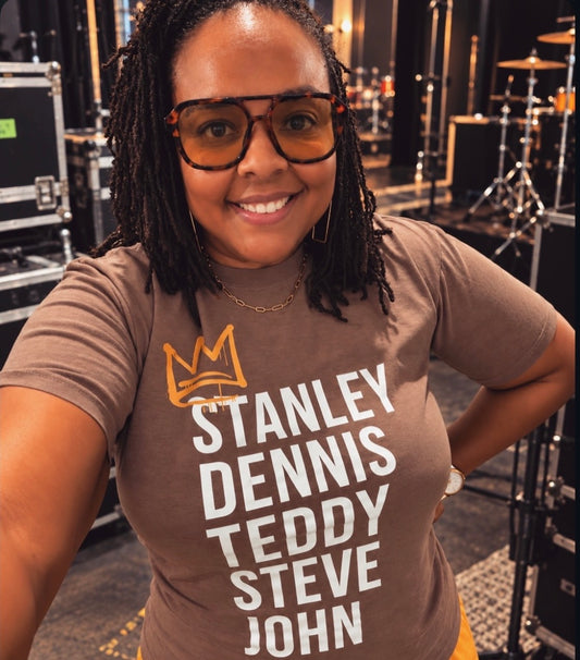 THE DRUM LEGENDS - ESPRESSO TEE