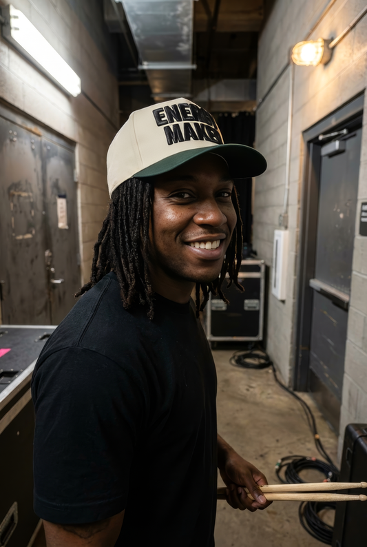 ENERGY MAKER SNAPBACK GREEN