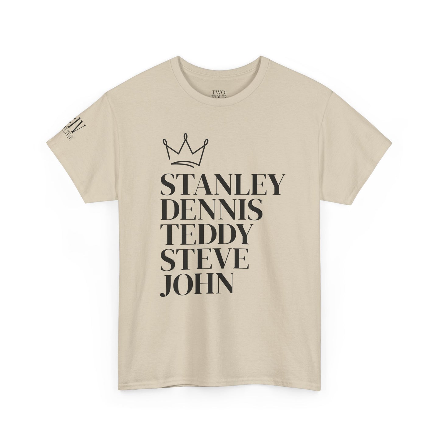 CROWN THE LEGENDS TEE SAND