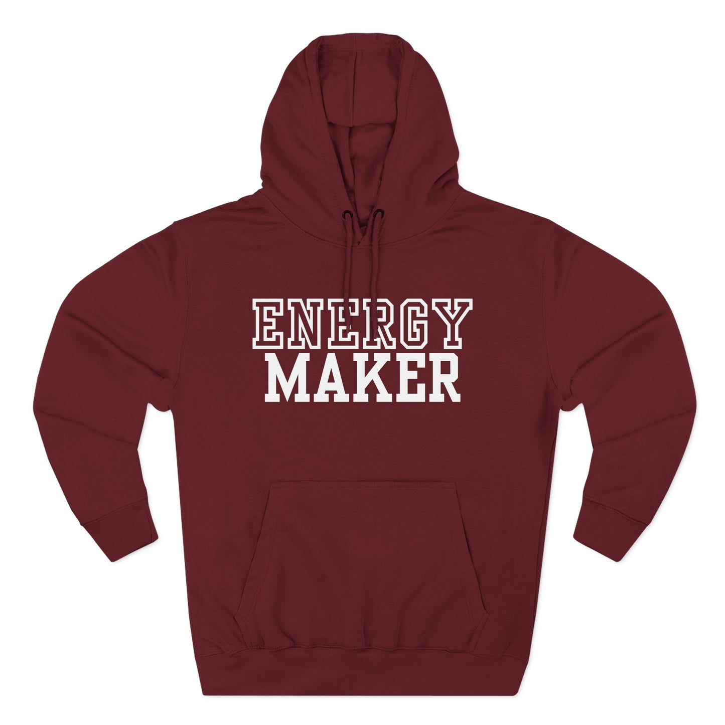 ENERGY MAKER II HOODIE BURGUNDY