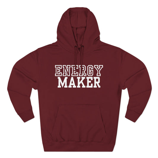 ENERGY MAKER II HOODIE BURGUNDY