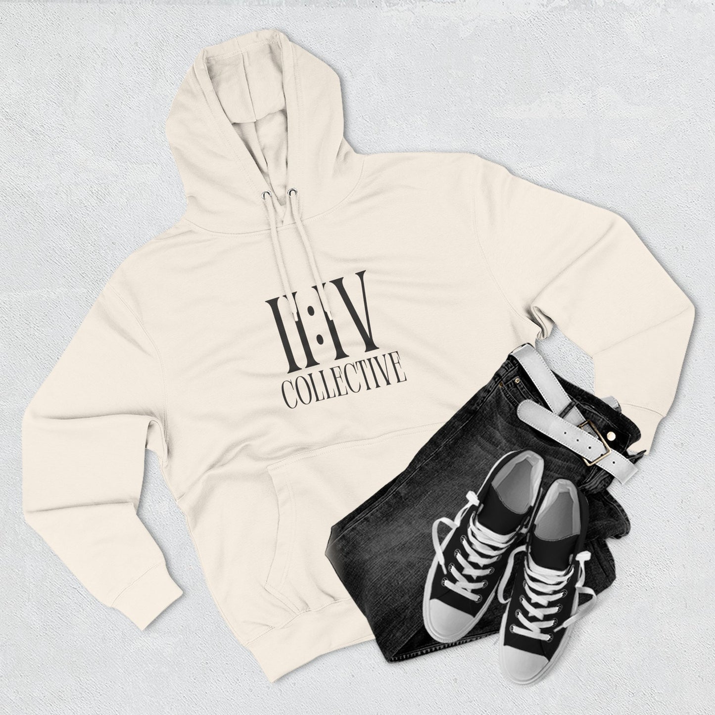 II:IV COLLECTIVE LOGO HOODIE SAND