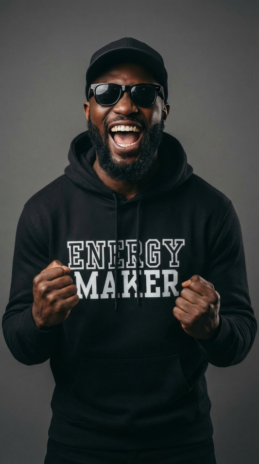 ENERGY MAKER II HOODIE BLACK