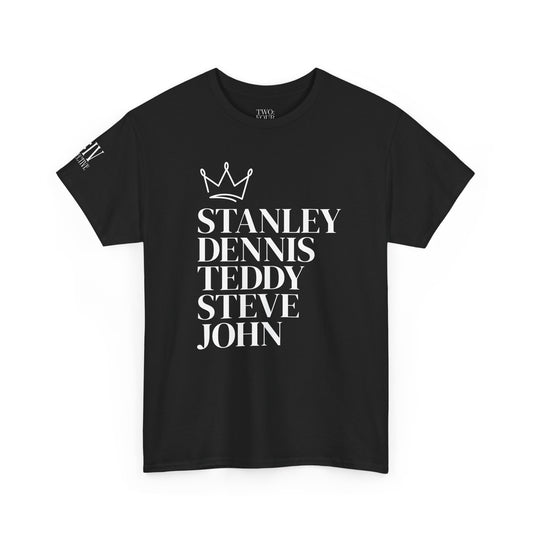 CROWN THE LEGENDS TEE BLACK