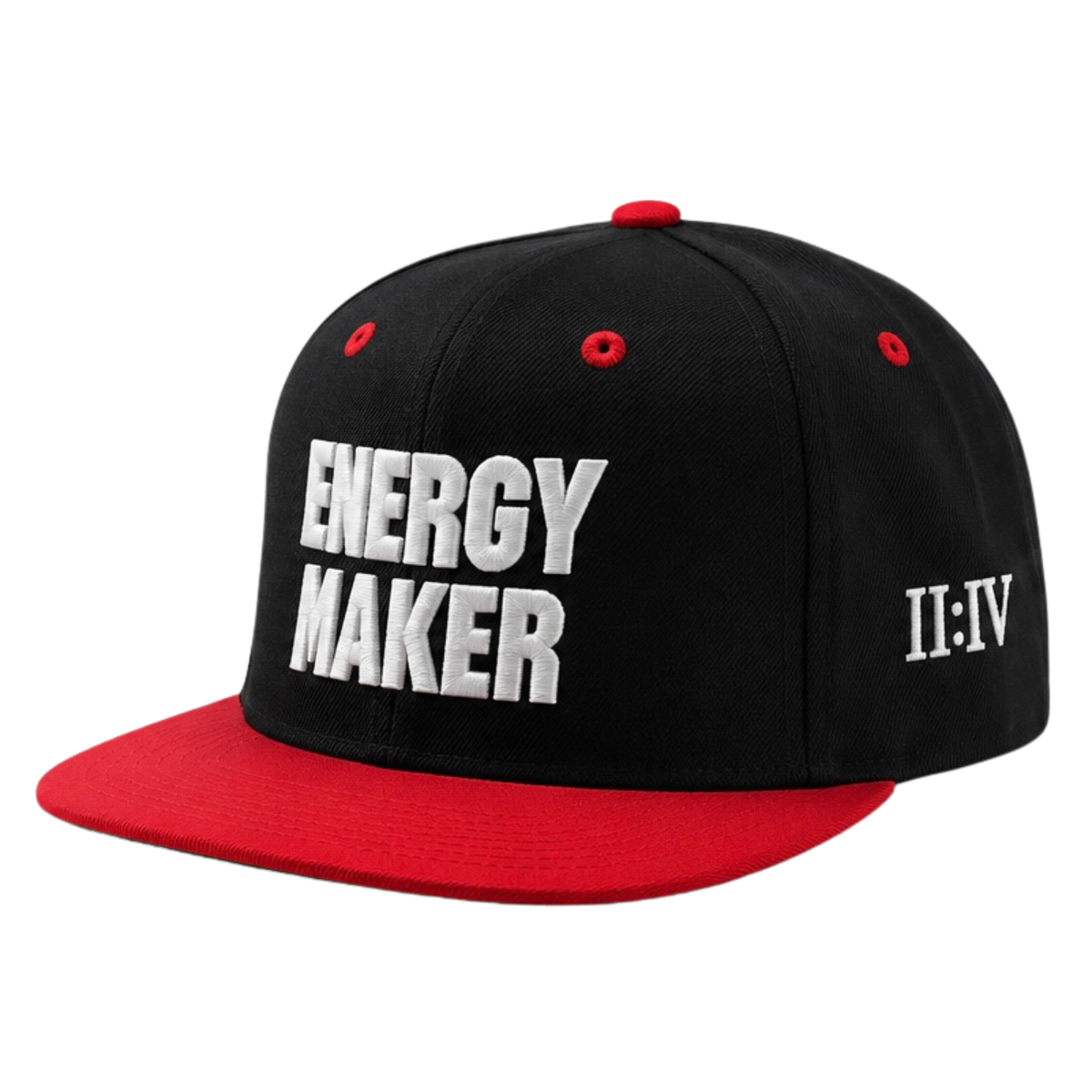 ENERGY MAKER SNAPBACK - BLACK/RED