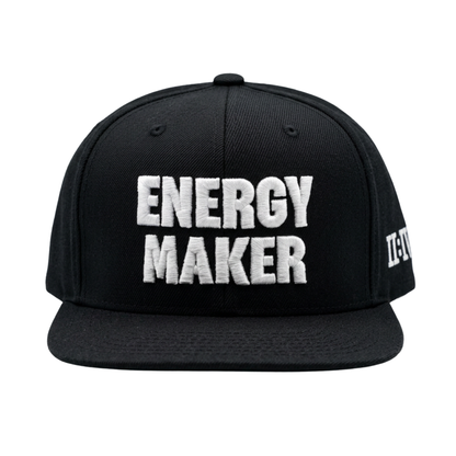 ENERGY MAKER HAT - BLACK/WHITE
