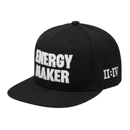 ENERGY MAKER HAT - BLACK/WHITE