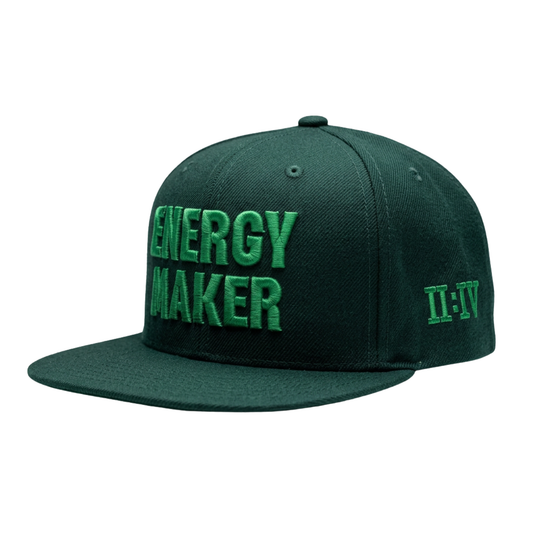 ENERGY MAKER SNAPBACK - GREEN