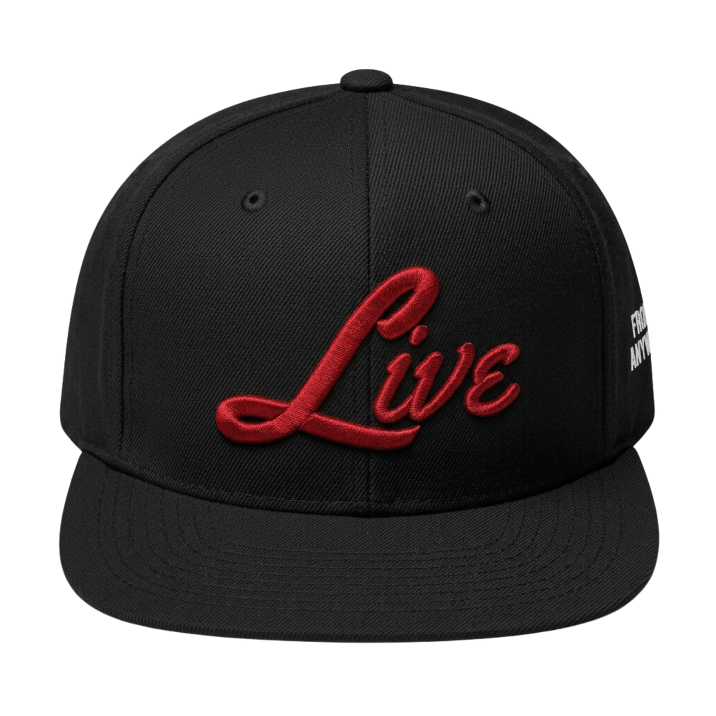 LIVE FROM ANYWHERE SNAPBACK - BLACK