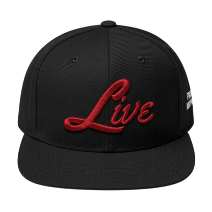 LIVE FROM ANYWHERE SNAPBACK - BLACK