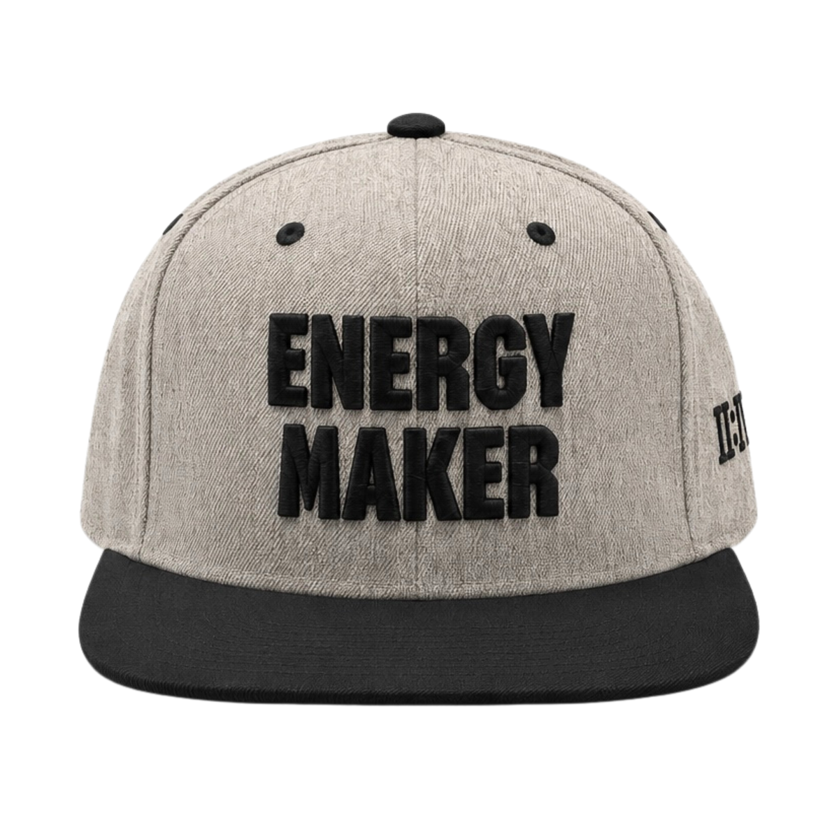 ENERGY MAKER HAT - HEATHER GREY/BLACK