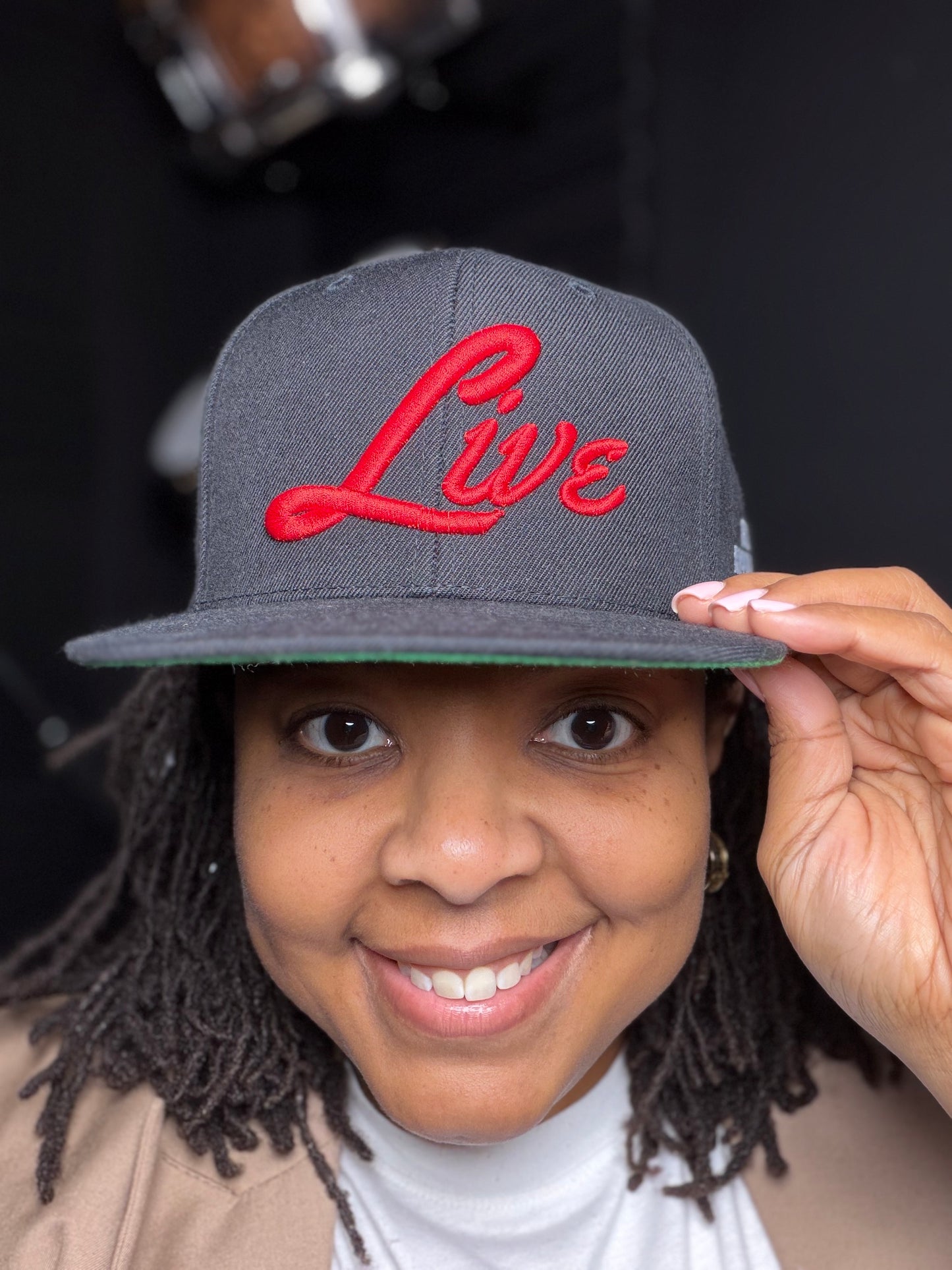 LIVE FROM ANYWHERE SNAPBACK - BLACK